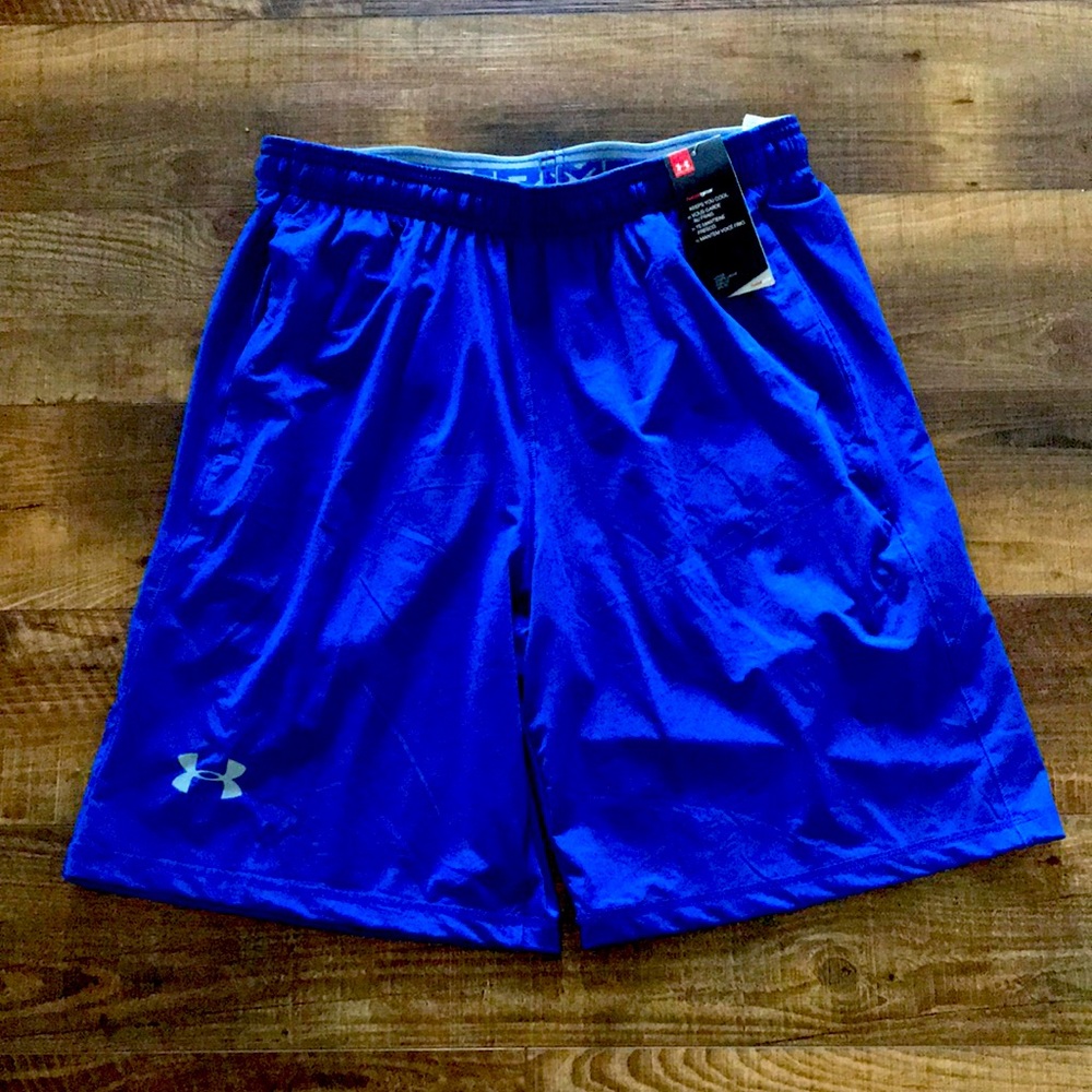 Under Armour Heat Gear Blue Shorts